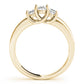 ENGAGEMENT RINGS 3 STONE OVAL