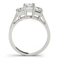 ENGAGEMENT RINGS 3 STONE PRINCESS