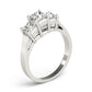 ENGAGEMENT RINGS 3 STONE PRINCESS