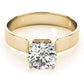 Solitaire Cathedral Engagement Ring
