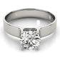 Solitaire Cathedral Engagement Ring