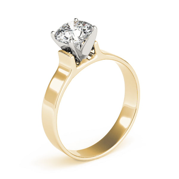 Solitaire Cathedral Engagement Ring