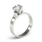Solitaire Cathedral Engagement Ring