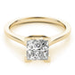 Solitaire Princess Engagement Ring
