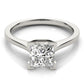 Solitaire Princess Engagement Ring