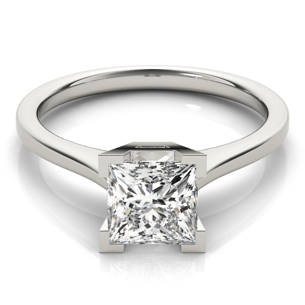 Solitaire Princess Engagement Ring