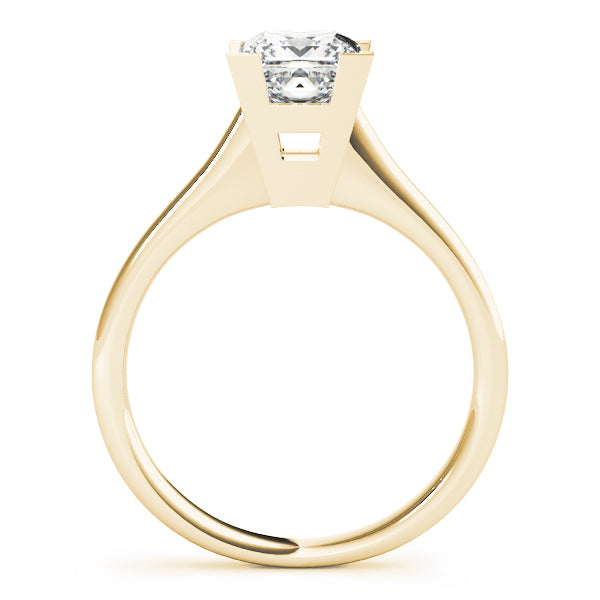 Solitaire Princess Engagement Ring
