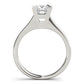 Solitaire Princess Engagement Ring