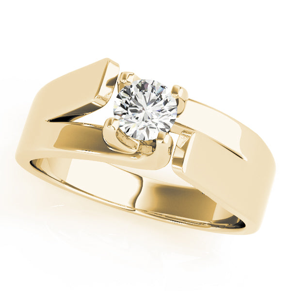 Solitaire Trellis Engagement Ring