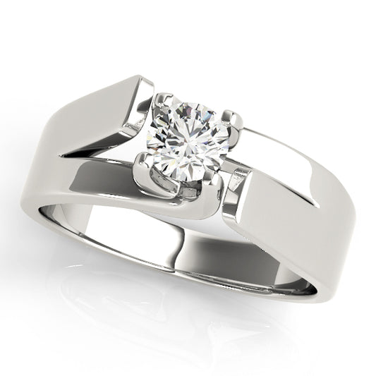 Solitaire Trellis Engagement Ring