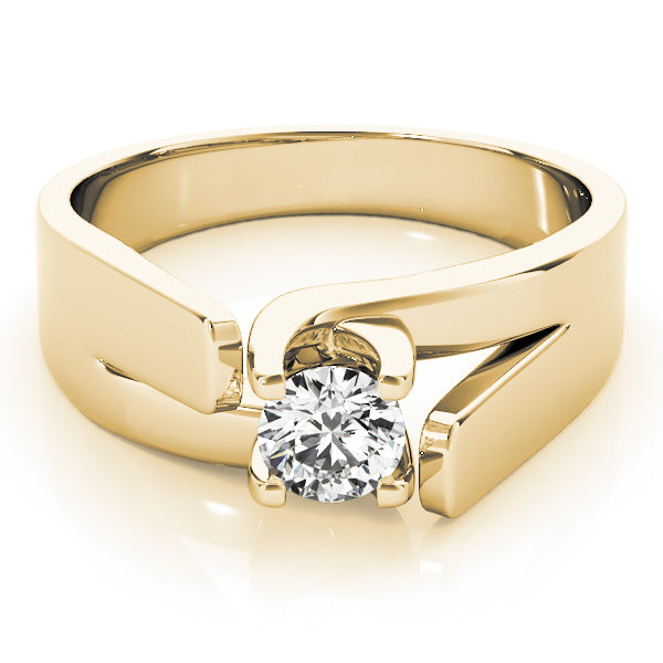 Solitaire Trellis Engagement Ring