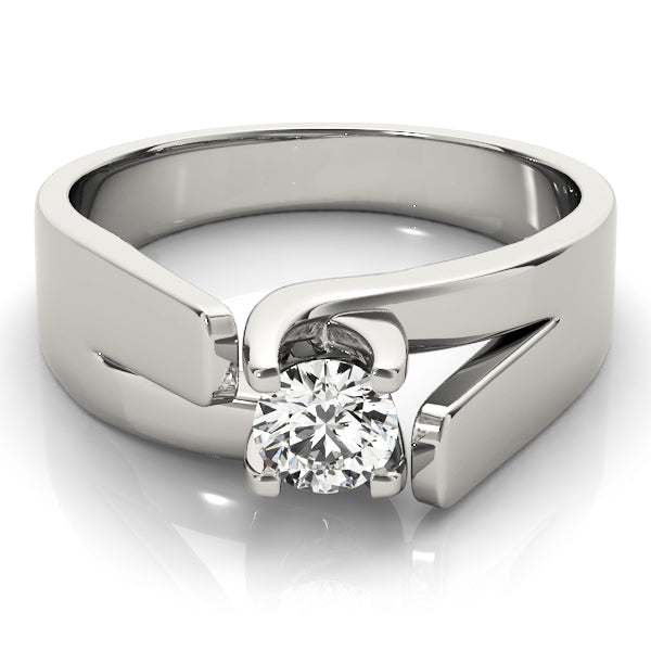 Solitaire Trellis Engagement Ring
