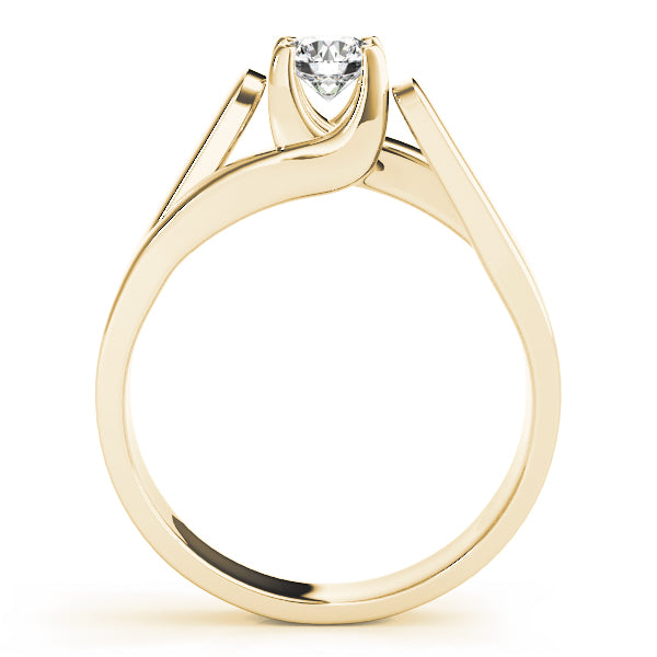 Solitaire Trellis Engagement Ring