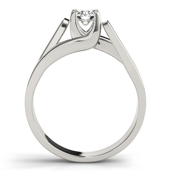 Solitaire Trellis Engagement Ring