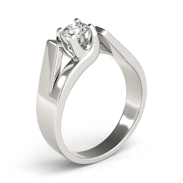 Solitaire Trellis Engagement Ring