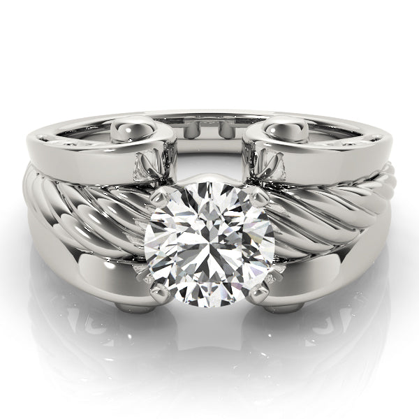 Vintage Solitaire Engagement Ring