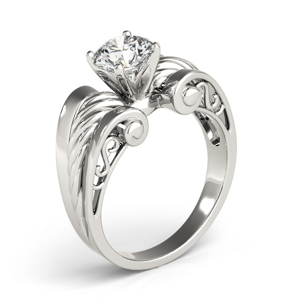 Vintage Solitaire Engagement Ring