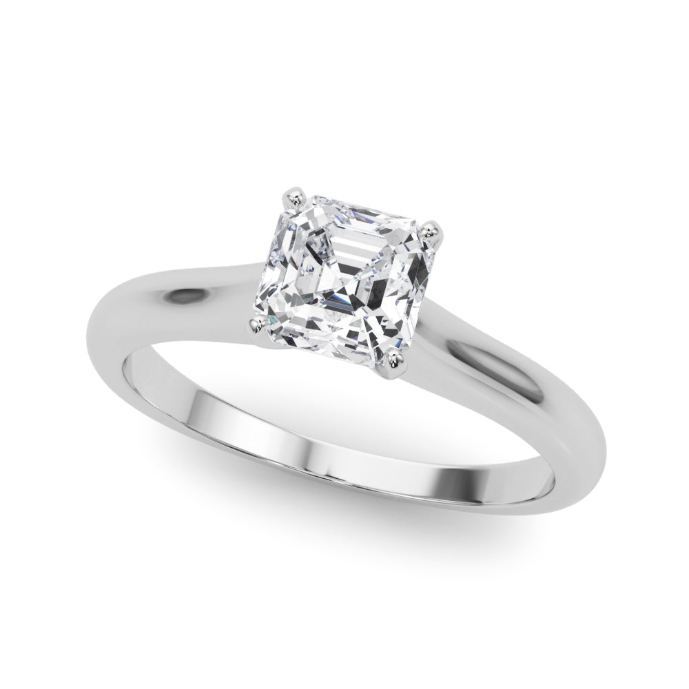 Cathedral Solitaire Engagement Ring