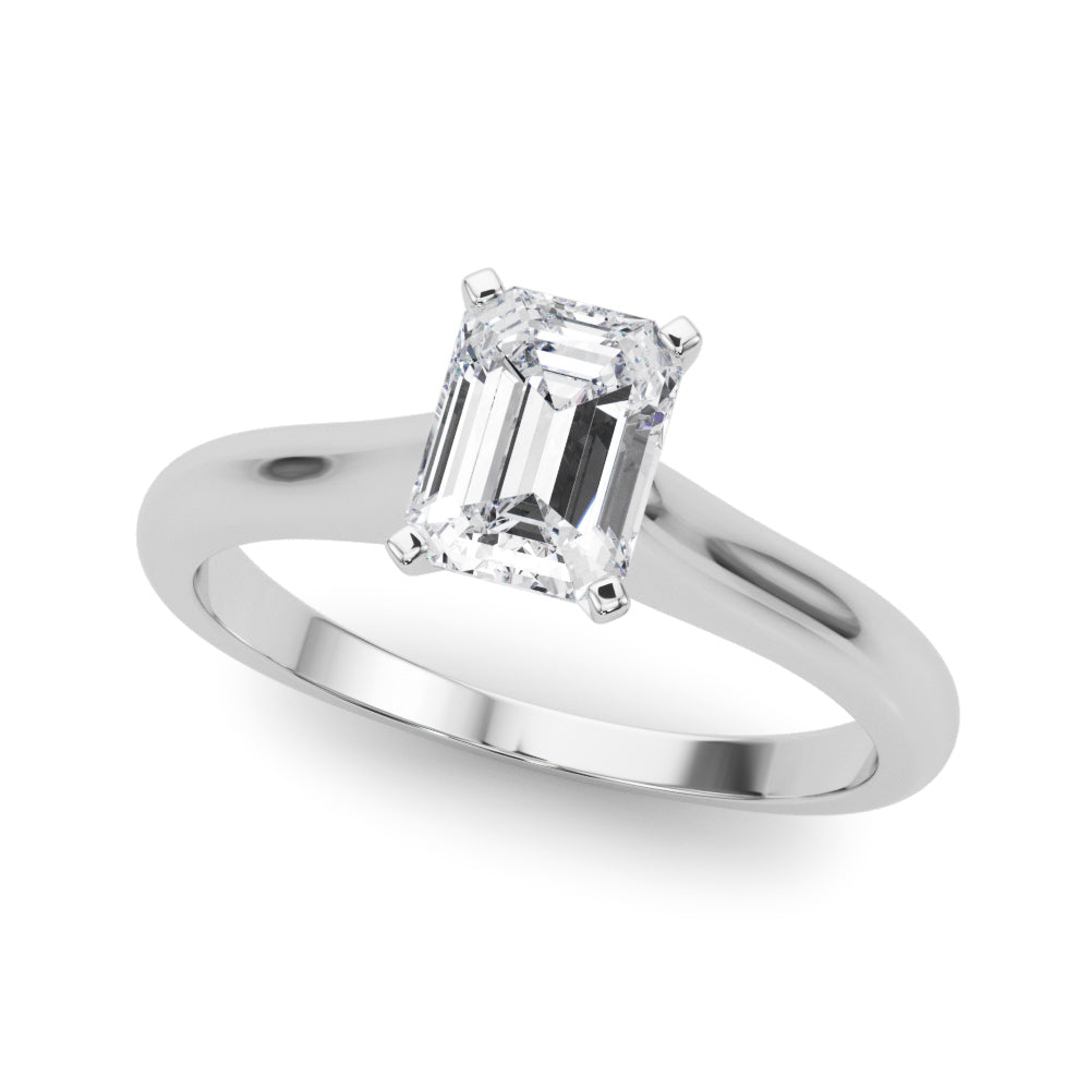 Cathedral Solitaire Engagement Ring