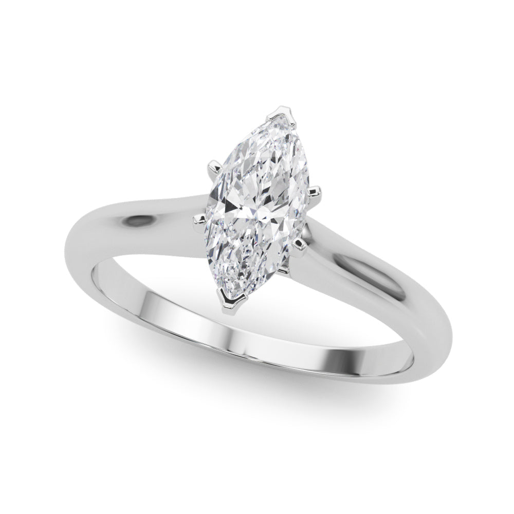 Cathedral Solitaire Engagement Ring