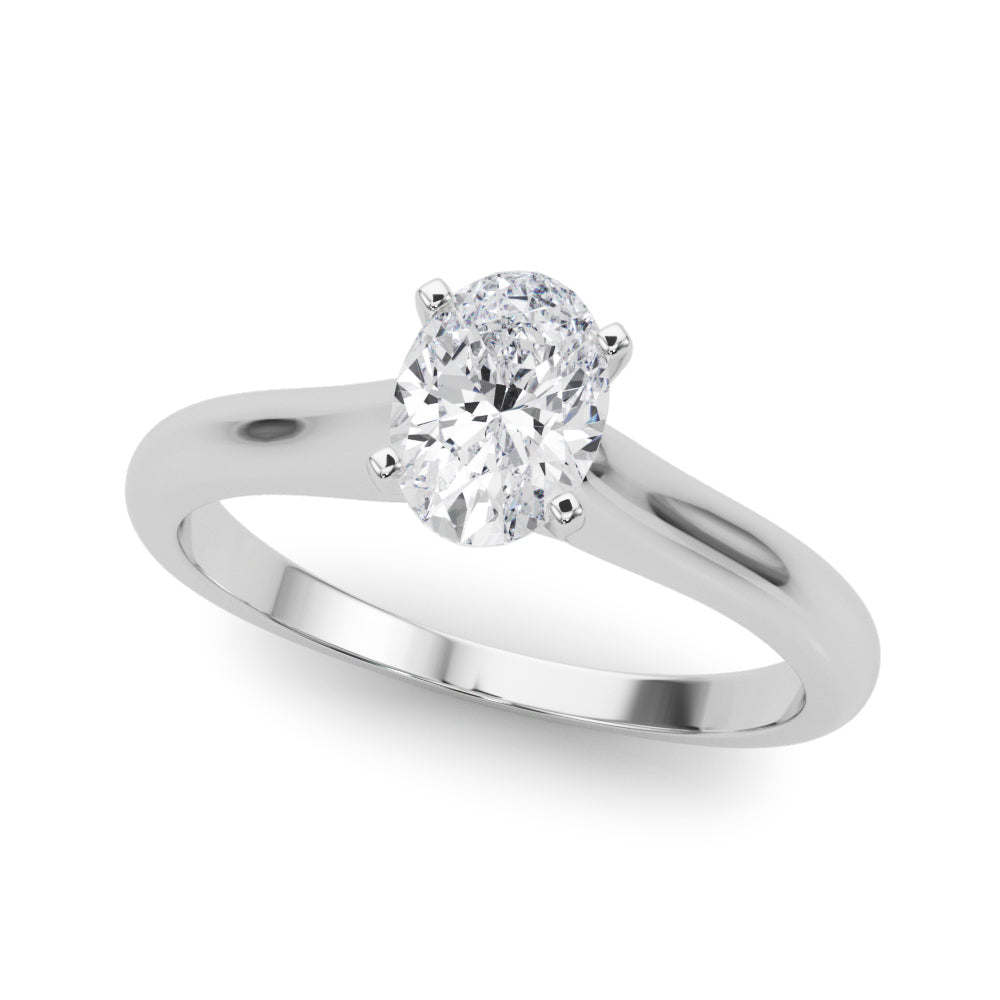 Cathedral Solitaire Engagement Ring