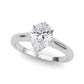 Cathedral Solitaire Engagement Ring