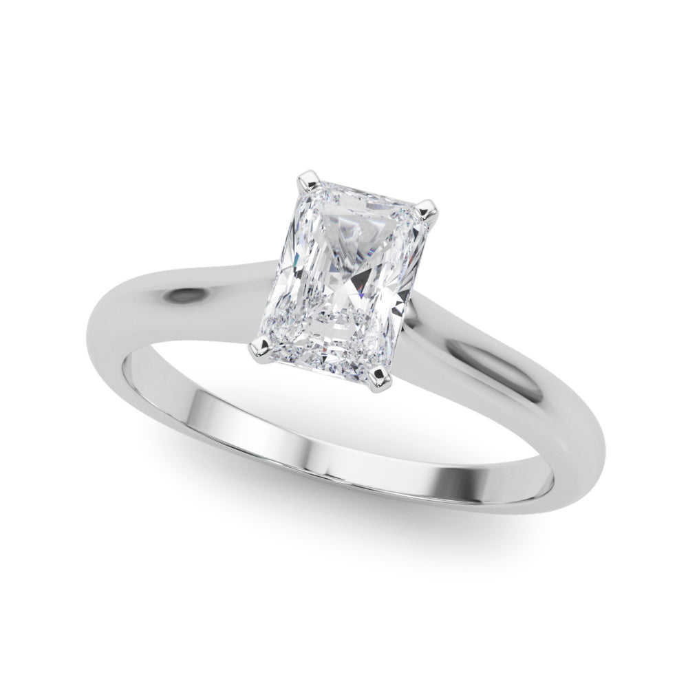 Cathedral Solitaire Engagement Ring