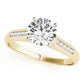 Channel Set Single Row Engagement Ring