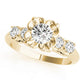 *B-dwn*ENG RINGS SINGLE ROW PRONG
