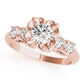 *B-dwn*ENG RINGS SINGLE ROW PRONG