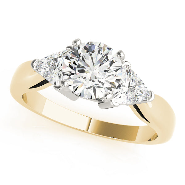 3-Stone Trillion Shape Engagement Rings