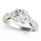 3-Stone Trillion Shape Engagement Rings