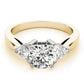3-Stone Trillion Shape Engagement Rings