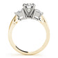 3-Stone Trillion Shape Engagement Rings