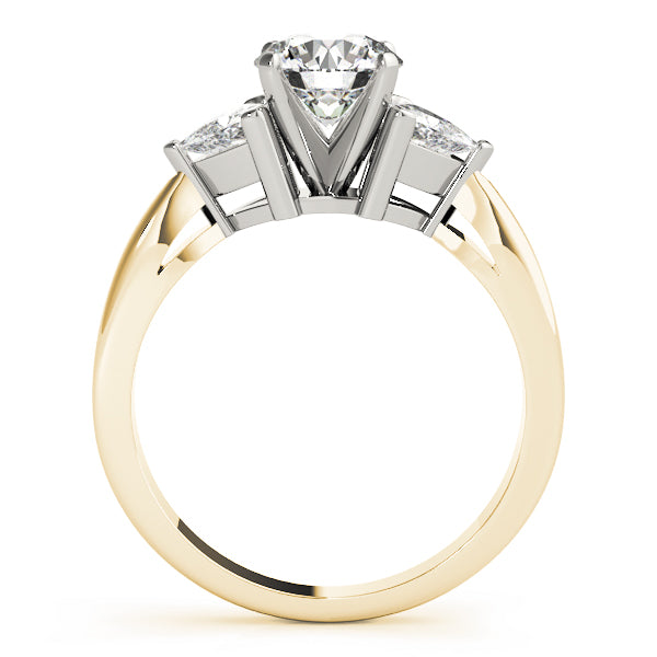 3-Stone Trillion Shape Engagement Rings