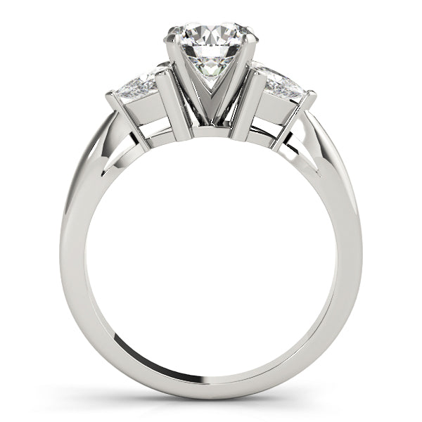 3-Stone Trillion Shape Engagement Rings