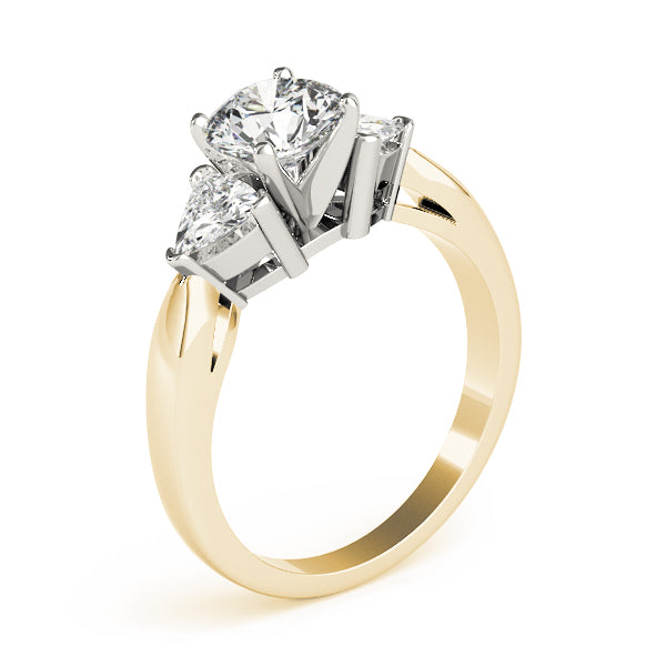 3-Stone Trillion Shape Engagement Rings