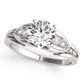 ENGAGEMENT RINGS SINGLE ROW PRONG