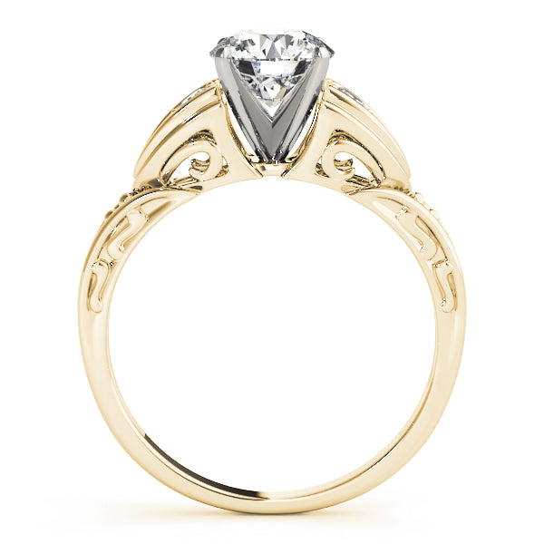 ENGAGEMENT RINGS SINGLE ROW PRONG