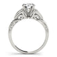 ENGAGEMENT RINGS SINGLE ROW PRONG