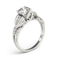 ENGAGEMENT RINGS SINGLE ROW PRONG