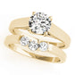 Round Trellis Solitaire Engagement Ring