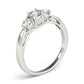 3-Stone Prong Set Engagement Rings