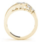 Bezel Set Bypass Engagement Ring