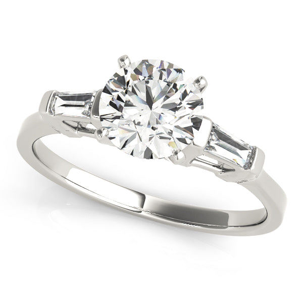3-Stone Baguette Engagement Rings