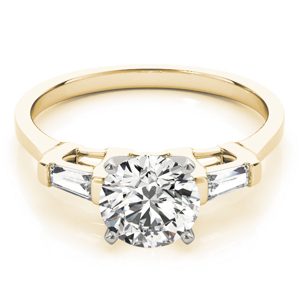 3-Stone Baguette Engagement Rings