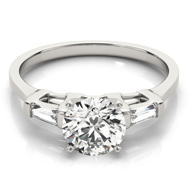 3-Stone Baguette Engagement Rings