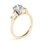3-Stone Baguette Engagement Rings