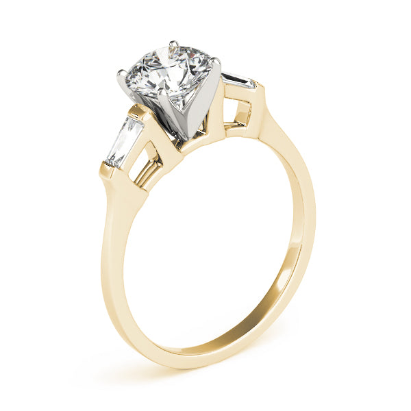 3-Stone Baguette Engagement Rings