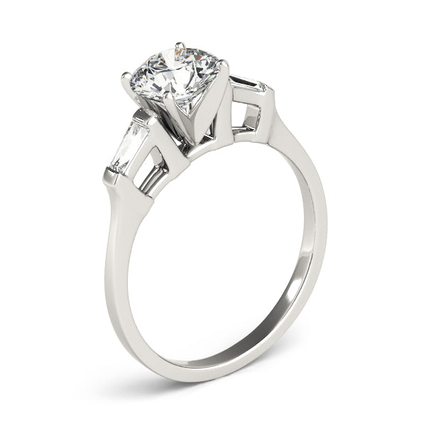 3-Stone Baguette Engagement Rings